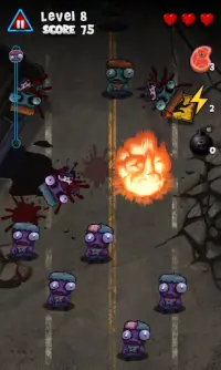 Smasher del Zombi Zombie Smash Screen Shot 9