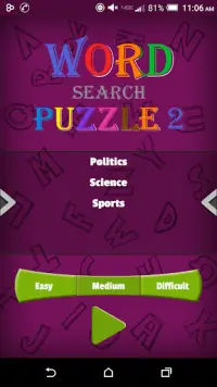 Word Search Puzzle 2 – Words Free Game Make Screen Shot 6