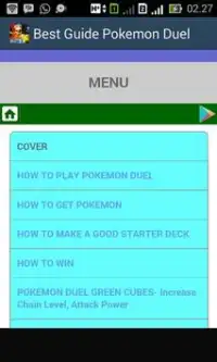 Guide of Pokemon Duel Screen Shot 4