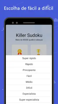 Killer Sudoku - Jogo de número grátis Screen Shot 4