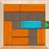 Unblock Block Wood - Slide Puzzle