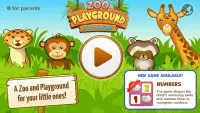 Zoo Playground: Games for kids Screen Shot 0