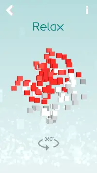 Pixel Puzzle - 3D Rotate Art Game Screen Shot 2