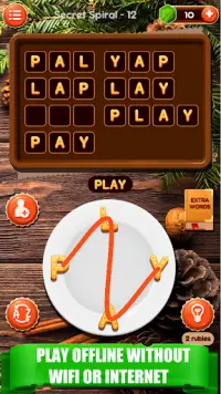 Word Food - Free Word Games For Single player Screen Shot 1
