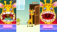 Jungle animal doctor : dentist game Screen Shot 3