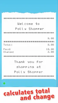 Polly Shopper XS Kids Cash Register for Phones Screen Shot 5