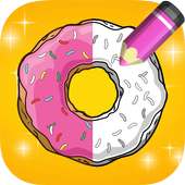 🍩 Donut Coloring for simpsone