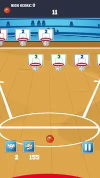 Slam Dunk Basketball Screen Shot 3