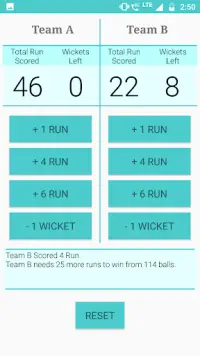Cricket Scores Screen Shot 3