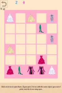 Fashion Pairs - Girls Puzzle Screen Shot 2