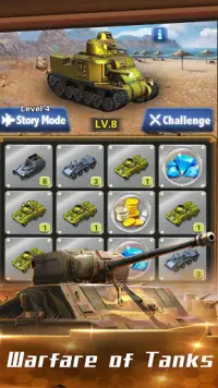 Warfare of Tanks: Racing! Screen Shot 1