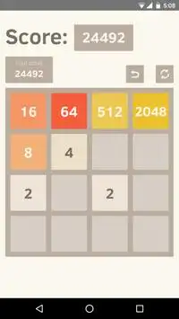 2048 Game Screen Shot 4