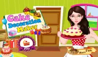 Cake Maker And Decoration Screen Shot 0