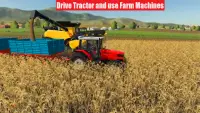 Tractors Driving Games 2021-Farming Village Screen Shot 0