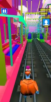 Train surf rush run Screen Shot 2