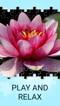 Flower jigsaw puzzles games Screen Shot 7