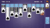 Classic Spider Solitaire Card Game Screen Shot 1