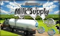 camión: suministro de leche Screen Shot 0
