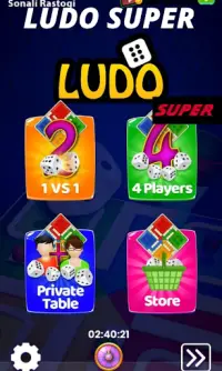 Ludo Super - 3 Game Modes Screen Shot 1