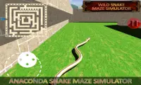 Anaconda Snake Maze Simulator 2021 Screen Shot 0