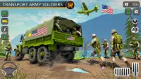 Army Transport Military Games Screen Shot 1