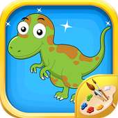 Cutie Dino Coloring for Kids