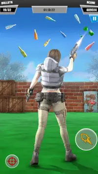 Garrafa Atire 3D Gun Jogos:Fun Jogos de Tiro Livre Screen Shot 5