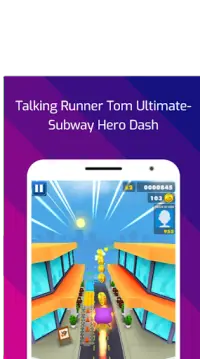 Talking Runner Tom Ultimate- Subway Hero Dash Screen Shot 0