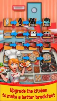 Chef Café da Manhã - Jogo de Comida Doce e Gostosa Screen Shot 12