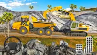 Sand Excavator Crane Simulator:Heavy Construction Screen Shot 2