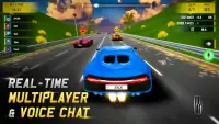MR RACER -Multiplayer Car game Screen Shot 1