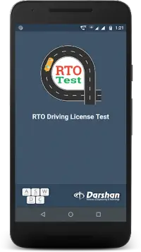 RTO Driving Licence Test Screen Shot 0