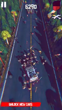 मृतकों की सड़क - ज़ोंबी गेम Screen Shot 2