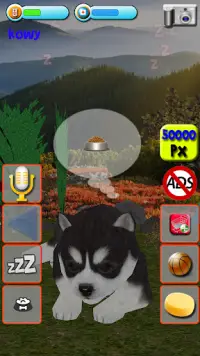 Talking Puppies - virtual pet dog to take care Screen Shot 4