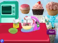 Cooking Cup Cake Winter Screen Shot 3