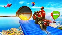 Bike Stunt Race Master - gry wyścigowe Screen Shot 2