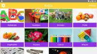 Kidzu - The Kids Learning Screen Shot 0