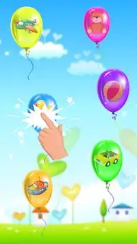 Balloon Pop Kids Game Screen Shot 1