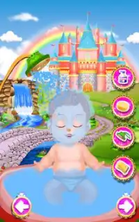 गर्भवती राजकुमारी बच्चे खेल Screen Shot 3