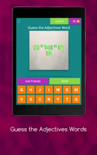 Devinez les mots adjectifs Screen Shot 14