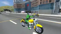 Rope Frog Ninja Hero Car Vegas Screen Shot 4