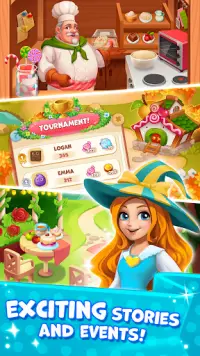 Candy Valley - Match 3 Puzzle Screen Shot 1