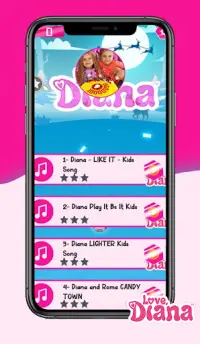 Diana and Roma Tiles hop for kids Screen Shot 0