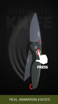 Hidden blade automatic knife Screen Shot 1