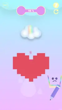 Rainbow Cloud : Draw Path Screen Shot 4