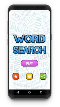 Word Search-Free Puzzle Game Screen Shot 0