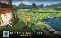 crafting & building world simulator : exploration Screen Shot 0