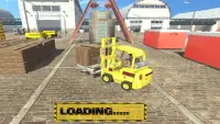 Cargo Forklift Simulator Screen Shot 2