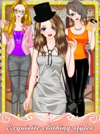 Beauty girl dress up diary - fashion girls game Screen Shot 5
