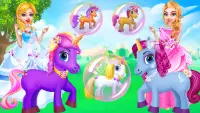 Juegos de caballos para niños Screen Shot 0